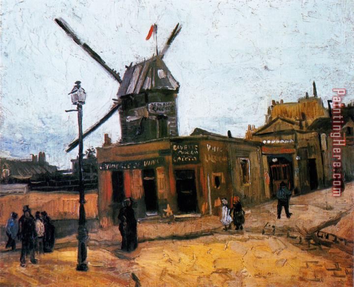 Vincent van Gogh Le Moulin De La Galette 1